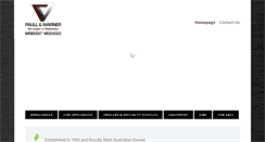 Desktop Screenshot of paull-warner.com.au
